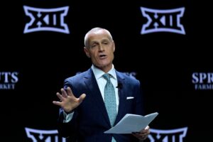 Commissioner Brett Yormark talks new Monster Energy deal, Brendan Sorsby in Day 1 of Big 12 Media Day